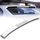 W-Power ABS VIP-Style Rear Widow Roof Visor Wing Spoiler For 2019- 2024 BMW 3-Series G20 G80 M3 Sedan -Pearl White