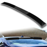 W-Power ABS VIP-Style Rear Widow Roof Visor Wing Spoiler For 2017- 2022 Infiniti Q60 Coupe -Pearl Black