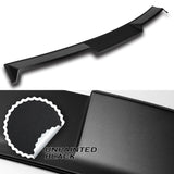 W-Power ABS VIP-Style Rear Widow Roof Visor Wing Spoiler For 2017- 2022 Infiniti Q60 Coupe -Unpainted Matte Black