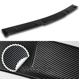 W-Power ABS Rear Widow Roof Visor Wing Spoiler For 2023- 2025 Honda Accord Sedan -Carbon Fiber Style