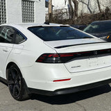 W-Power ABS Rear Widow Roof Visor Wing Spoiler For 2023- 2025 Honda Accord Sedan -Pearl White