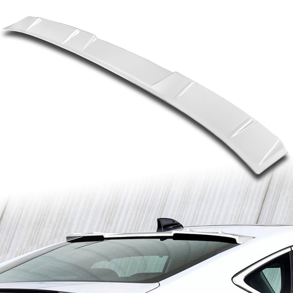 W-Power ABS Rear Widow Roof Visor Wing Spoiler For 2023- 2025 Honda Accord Sedan -Pearl White