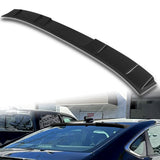 W-Power ABS Rear Widow Roof Visor Wing Spoiler For 2023- 2025 Honda Accord Sedan -Unpainted Black