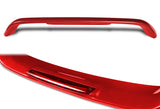 Rear Trunk Lip Spoiler Wing For 1996-2000 Honda Civic Coupe 2-Door With LED Brake Light -ABS Painted Red