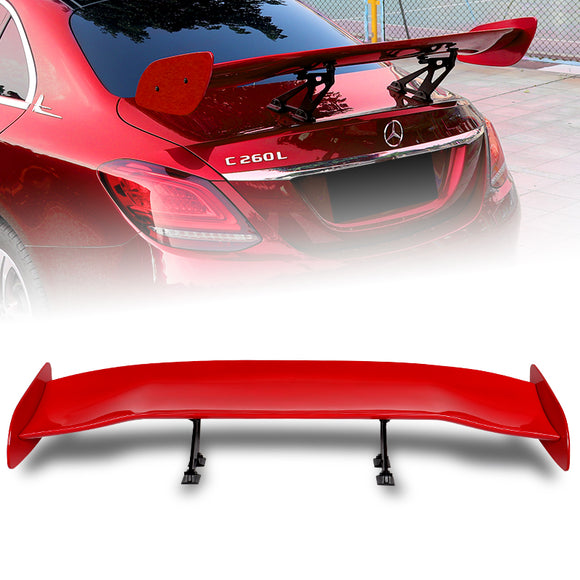 Type-2 GT-Style Adjustable Bracket Rear Trunk Lip Universal Spoiler Wing 57