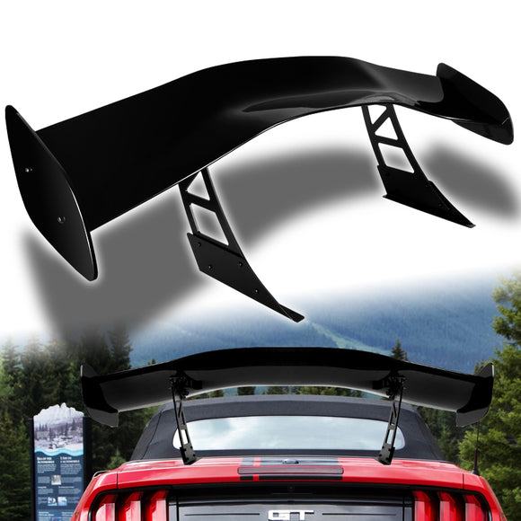 GT1-Style Down Force Racing Rear Trunk Lip Universal Spoiler Wing 57
