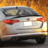 W-Power ABS V-Style Rear Trunk Lip Spoiler Wing For 2011-2013 Kia Optima -Carbon Fiber Look