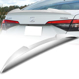 W-Power ABS V-Style Rear Trunk Lip Spoiler Wing For 2022-2025 Honda Civic Sedan -Pearl White