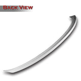 W-Power ABS OE-Style Rear Trunk Lip Duckbill Spoiler Wing For 2018-2024 Toyota Camry Sedan -Pearl White