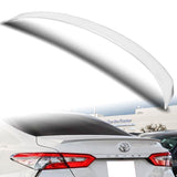 W-Power ABS OE-Style Rear Trunk Lip Duckbill Spoiler Wing For 2018-2024 Toyota Camry Sedan -Pearl White