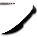 W-Power ABS V-Style Rear Trunk Lip Duckbill Spoiler Wing For 2022 - 2025 Subaru WRX STi -Pearl Black