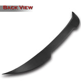W-Power ABS V-Style Rear Trunk Lip Duckbill Spoiler Wing For 2022 - 2025 Subaru WRX STi -Unpainted Black