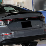 W-Power ABS OE-Style Rear Trunk Lip Duckbill Spoiler Wing For 2023 - 2025 Honda Accord 4DR/Sedan -Pearl Black