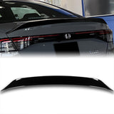 W-Power ABS OE-Style Rear Trunk Lip Duckbill Spoiler Wing For 2023 - 2025 Honda Accord 4DR/Sedan -Pearl Black