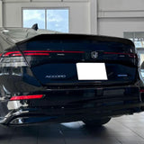 W-Power ABS OE-Style Rear Trunk Lip Duckbill Spoiler Wing For 2023 - 2025 Honda Accord 4DR/Sedan -Pearl Black