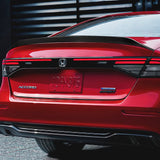 W-Power ABS OE-Style Rear Trunk Lip Duckbill Spoiler Wing For 2023 - 2025 Honda Accord 4DR/Sedan -Carbon Fiber Look