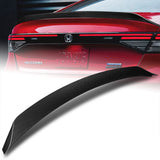 W-Power ABS OE-Style Rear Trunk Lip Duckbill Spoiler Wing For 2023 - 2025 Honda Accord 4DR/Sedan -Carbon Fiber Look