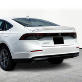 W-Power ABS OE-Style Rear Trunk Lip Duckbill Spoiler Wing For 2023 - 2025 Honda Accord 4DR/Sedan -Pearl White