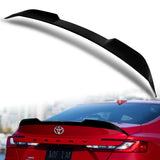 W-Power ABS V-Style Rear Trunk Lip Duckbill Spoiler Wing For 2025 - 2027 Toyota Camry -Pearl Black