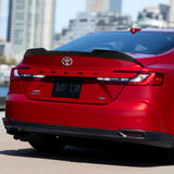 W-Power ABS V-Style Rear Trunk Lip Duckbill Spoiler Wing For 2025 - 2027 Toyota Camry -Carbon Fiber Look