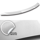 W-Power ABS V-Style Rear Trunk Lip Duckbill Spoiler Wing For 2025 - 2027 Toyota Camry -Pearl White