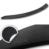 W-Power ABS V-Style Rear Trunk Lip Duckbill Spoiler Wing For 2025 - 2027 Toyota Camry -Unpainted Black