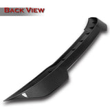 W-Power ABS F-Style Rear Trunk Lip Duckbill Spoiler Wing For 2021 - 2025 Lexus IS-Series -Carbon Fiber Look