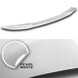 W-Power ABS F-Style Rear Trunk Lip Duckbill Spoiler Wing For 2021 - 2025 Lexus IS-Series -Pearl White