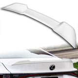 W-Power ABS F-Style Rear Trunk Lip Duckbill Spoiler Wing For 2021 - 2025 Lexus IS-Series -Pearl White
