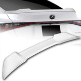 W-Power ABS F-Style Rear Trunk Lip Duckbill Spoiler Wing For 2021 - 2025 Lexus IS-Series -Pearl White