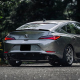 W-Power ABS V-Style Rear Trunk Lip Duckbill Spoiler Wing For 2023 - 2026 Acura Integra -Pearl Black