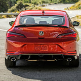 W-Power ABS V-Style Rear Trunk Lip Duckbill Spoiler Wing For 2023 - 2026 Acura Integra -Carbon Fiber Look