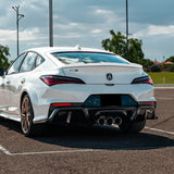 W-Power ABS OE-Style Rear Trunk Lip Duckbill Spoiler Wing For 2013 - 2017 Honda Accord 4-DR/Sedan -Pearl White