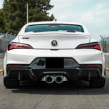 W-Power ABS OE-Style Rear Trunk Lip Duckbill Spoiler Wing For 2013 - 2017 Honda Accord 4-DR/Sedan -Pearl White