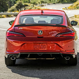 W-Power ABS V-Style Rear Trunk Lip Duckbill Spoiler Wing For 2023 - 2026 Acura Integra -Unpainted Matte Black