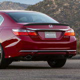 W-Power ABS OE-Style Rear Trunk Lip Duckbill Spoiler Wing For 2013 - 2017 Honda Accord 4-DR/Sedan -Unpainted Matte Black