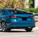 W-Power ABS STP-Style Rear Trunk Lip Duckbill Spoiler Wing For 2022 - 2026 Honda Civic 4-DR/Sedan -Pearl Black