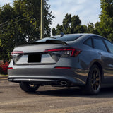 W-Power ABS STP-Style Rear Trunk Lip Duckbill Spoiler Wing For 2022 - 2026 Honda Civic 4-DR/Sedan -Pearl Black