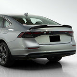 W-Power ABS STP-Style Rear Trunk Lip Duckbill Spoiler Wing For 2023 - 2026 Honda Accord 4-DR/Sedan -Pearl Black