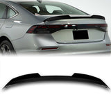 W-Power ABS STP-Style Rear Trunk Lip Duckbill Spoiler Wing For 2023 - 2026 Honda Accord 4-DR/Sedan -Pearl Black
