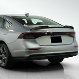 W-Power ABS STP-Style Rear Trunk Lip Duckbill Spoiler Wing For 2023 - 2026 Honda Accord 4-DR/Sedan -Carbon Fiber Look