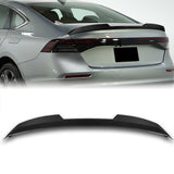 W-Power ABS STP-Style Rear Trunk Lip Duckbill Spoiler Wing For 2023 - 2026 Honda Accord 4-DR/Sedan -Carbon Fiber Look
