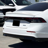 W-Power ABS STP-Style Rear Trunk Lip Duckbill Spoiler Wing For 2023 - 2026 Honda Accord 4-DR/Sedan -Pearl White
