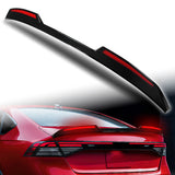 W-Power ABS STP-Style Rear Trunk Lip Duckbill Spoiler Wing with LED Sequential Light For 2023-2026 Honda Accord 4-DR/Sedan -Pearl Black