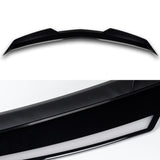 W-Power ABS STP-Style Rear Trunk Lip Duckbill Spoiler Wing with LED Sequential Light For 2021-2025 Acura TLX - Pearl Black