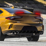 W-Power ABS STP-Style Rear Trunk Lip Duckbill Spoiler Wing with LED Sequential Light For 2021-2025 Acura TLX - Carbon Fiber Look