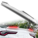W-Power ABS STP-Style Rear Trunk Lip Duckbill Spoiler Wing with LED Sequential Light For 2021-2025 Acura TLX - Pearl White
