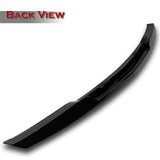 ZR51-Style Rear Trunk Lip Duckbill Spoiler ABS Wing For 2014 - 2019 Chevrolet Chevy Corvette C7 -Pearl Black