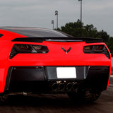 ZR51-Style Rear Trunk Lip Duckbill Spoiler ABS Wing For 2014 - 2019 Chevrolet Chevy Corvette C7 -Pearl Black