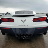 ZR51-Style Rear Trunk Lip Duckbill Spoiler ABS Wing For 2014 - 2019 Chevrolet Chevy Corvette C7 -Pearl White